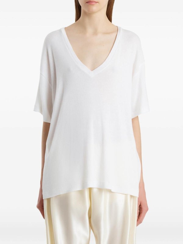 KHAITE: Tシャツ online - Tシャツ - 白