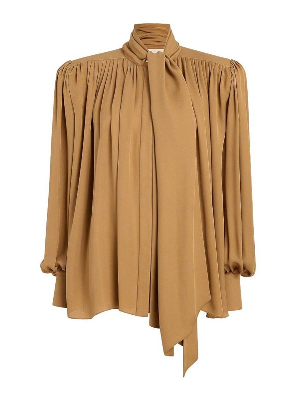 KHAITE: Camisas - Camisa - Beis