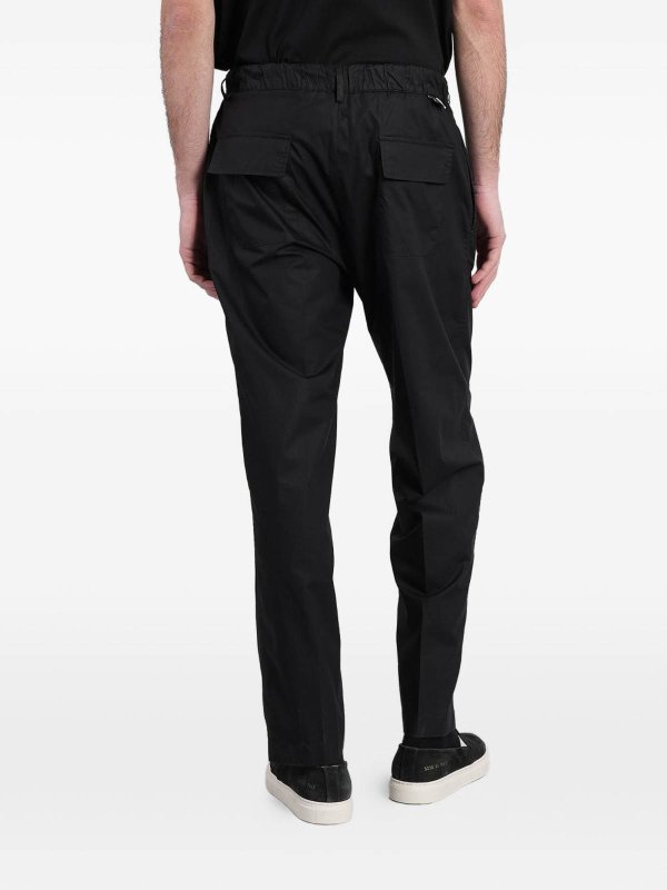 カジュアルパンツ - 黒 shop online: LOW BRAND
