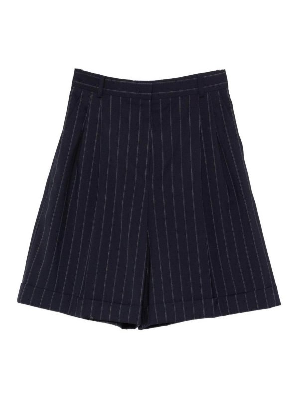 Max Mara: Shorts - Shorts - Azul