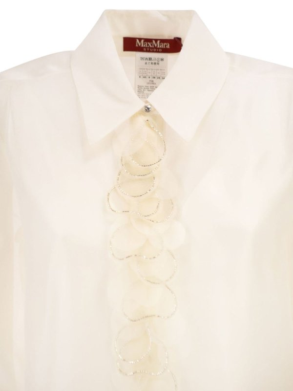 Hemd - Weiß shop online: Max Mara