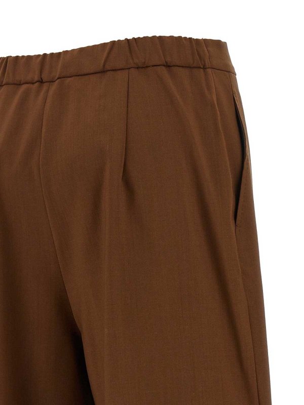 The Best Shops Max Mara: Traininghosen - Traininghose - Braun
