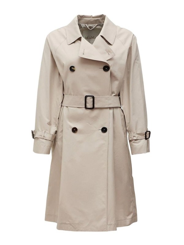 MAX MARA THE CUBE: Abrigos semilargos - Abrigo Midi - Beis