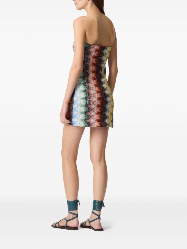 The Best Shops MISSONI: abiti corti - Miniabito bustier
