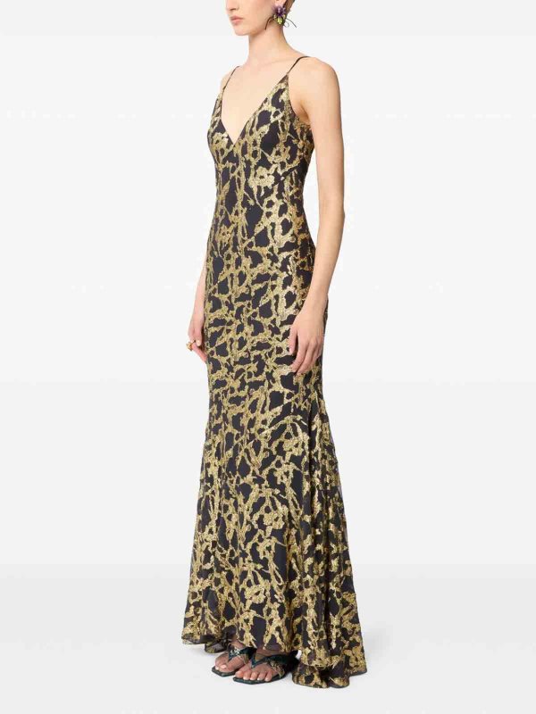 マキシドレス - 黒 shop online: NINA RICCI