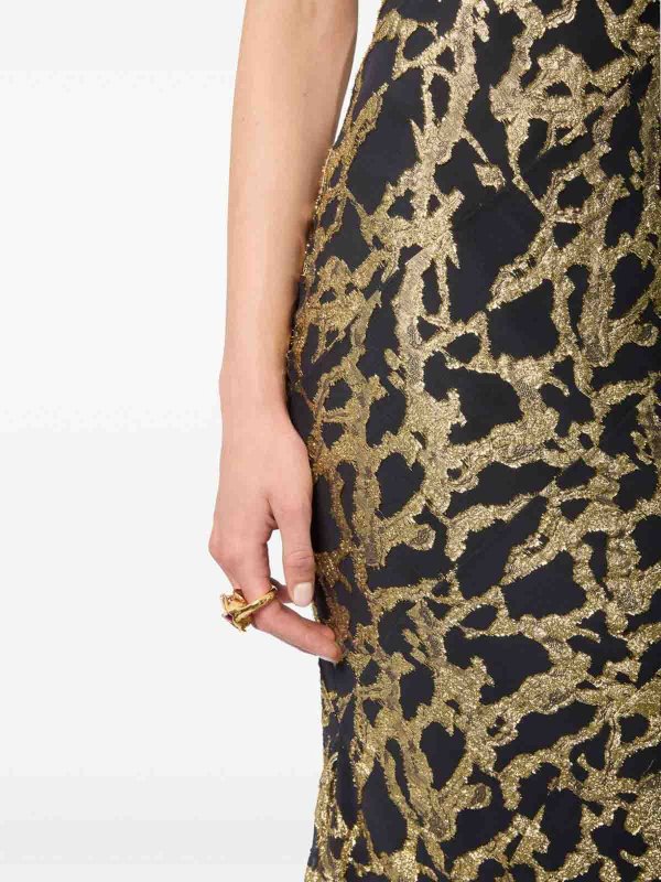 NINA RICCI buy online マキシドレス - 黒