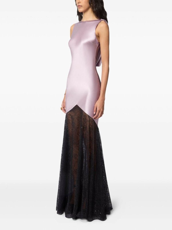 マキシドレス - メタル shop online: NINA RICCI