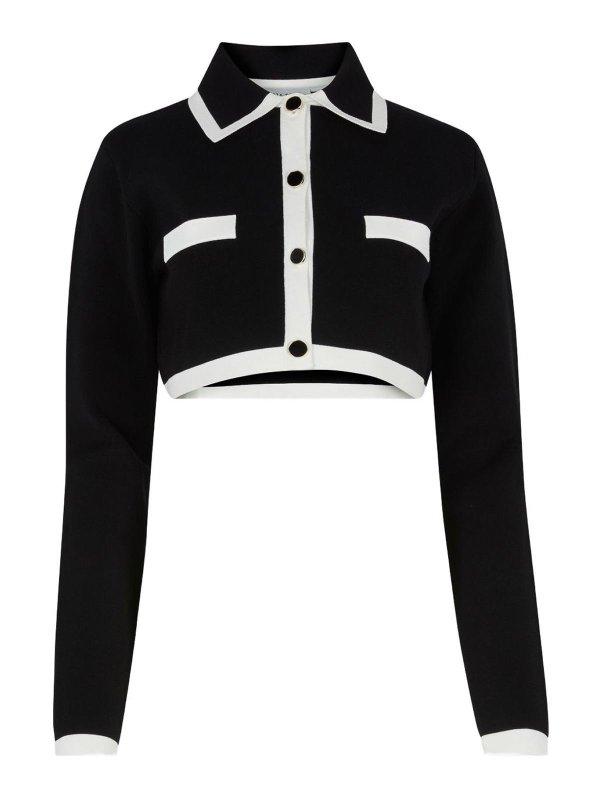 NINA RICCI: カーディガン - カーディガン - 黒