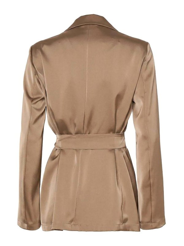 PENNYBLACK: blazers online - Sand-Colored Sat