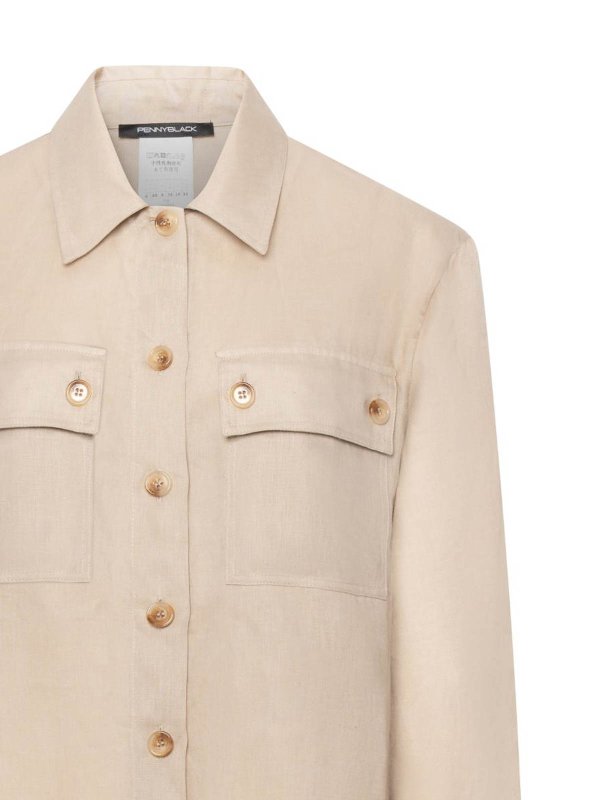 The Best Shops PENNYBLACK: Hemden - Hemd - Beige