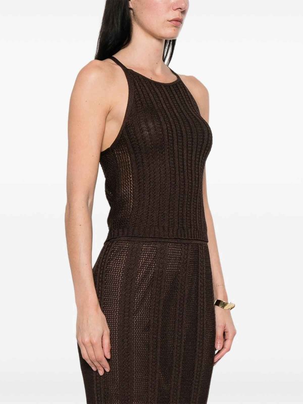The Best Shops PENNYBLACK: Tops und Tank Tops - Top - Braun