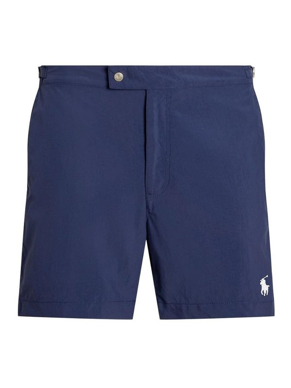 POLO RALPH LAUREN: 水着 - スイムショーツ/スイムトランクス - ブルー