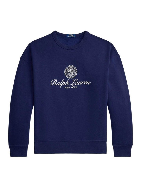 POLO RALPH LAUREN: スウェット＆セーター - スウェットシャツ/セーター - ブルー