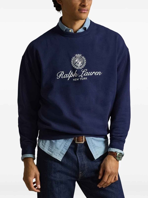 POLO RALPH LAUREN: スウェット＆セーター online - スウェットシャツ/セーター - ブルー