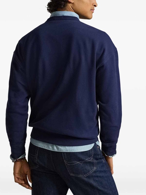 The Best Shops POLO RALPH LAUREN: スウェット＆セーター - スウェットシャツ/セーター - ブルー