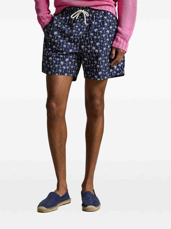 POLO RALPH LAUREN: トラウザーショーツ online - ショートパンツ - ブルー