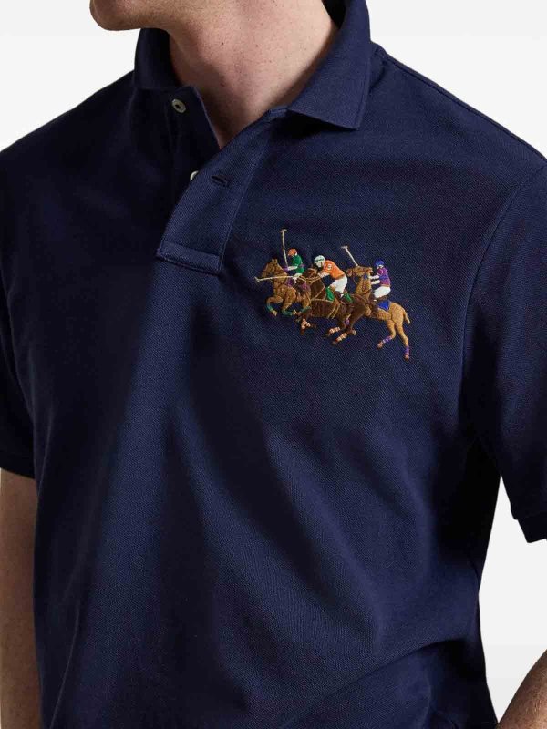 ポロシャツ - ブルー shop online: POLO RALPH LAUREN