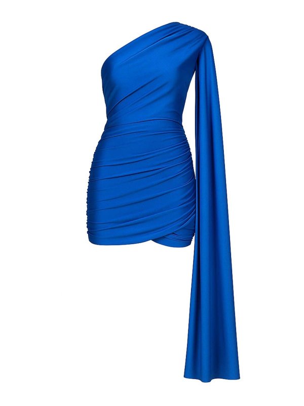 ROOM76: Robes courtes - Robe Courte - Bleu