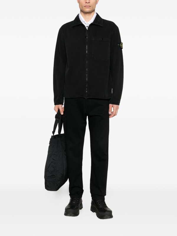 STONE ISLAND: カジュアルジャケット online - カジュアルジャケット - 黒