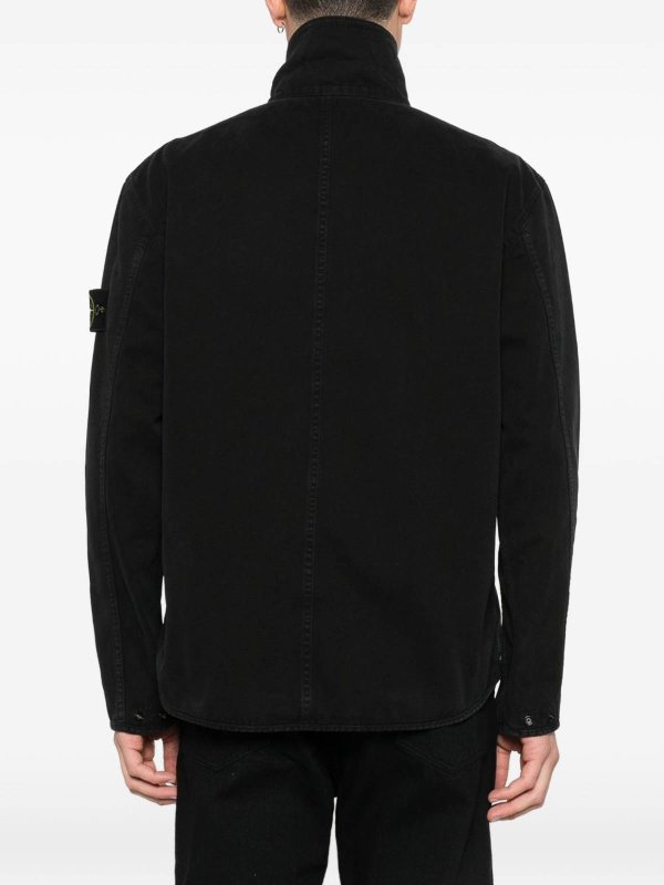 The Best Shops STONE ISLAND: カジュアルジャケット - カジュアルジャケット - 黒