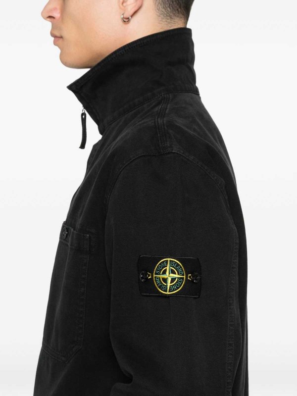 カジュアルジャケット - 黒 shop online: STONE ISLAND