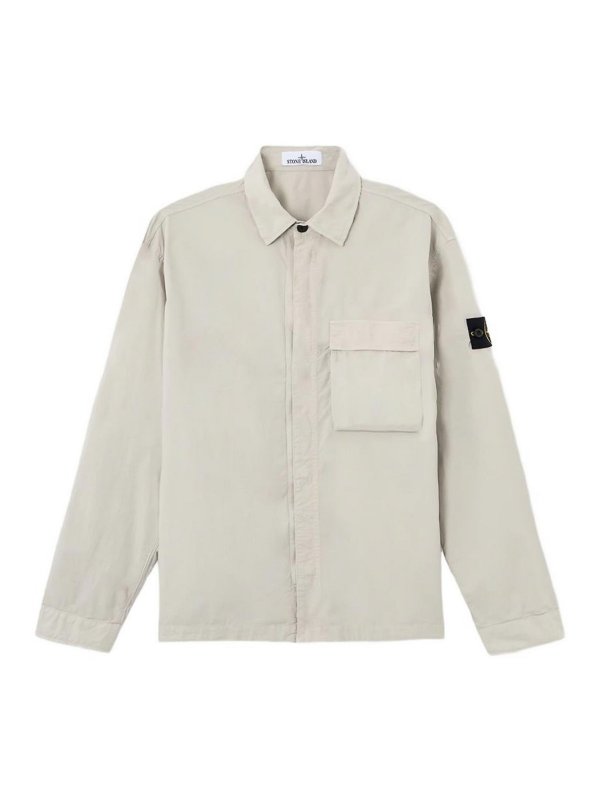 STONE ISLAND: カジュアルジャケット - カジュアルジャケット - グレー