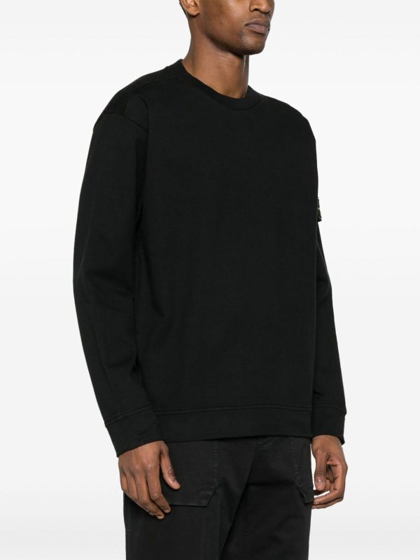 STONE ISLAND: Sudaderas y suéteres online - Sudadera - Negro