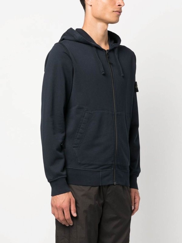STONE ISLAND: スウェット＆セーター online - スウェットシャツ/セーター - ブルー
