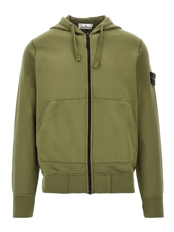 STONE ISLAND: スウェット＆セーター - スウェットシャツ/セーター - 緑