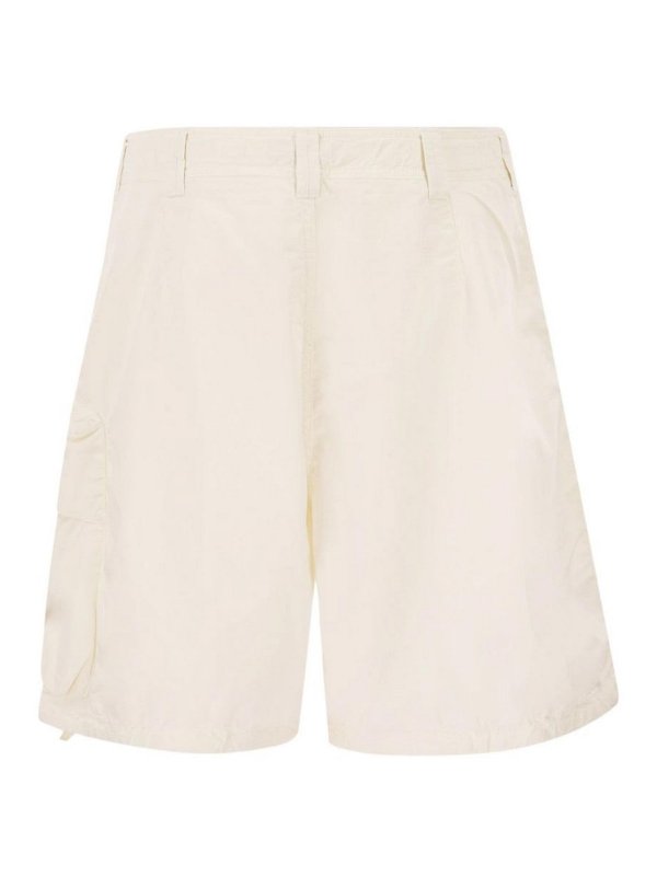 STONE ISLAND: トラウザーショーツ online - ショートパンツ - 白