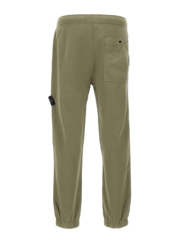 STONE ISLAND: スウェットパンツ online - トラックスーツ ボトムス - 緑