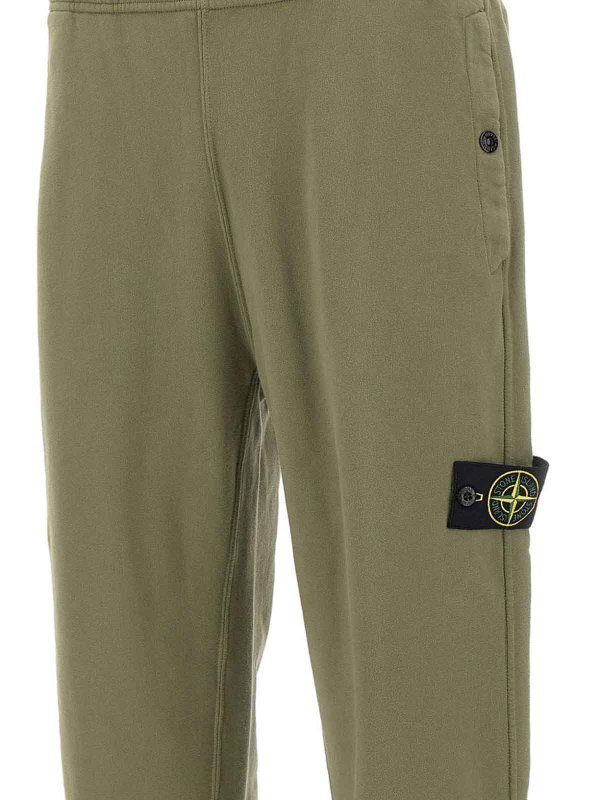 The Best Shops STONE ISLAND: スウェットパンツ - トラックスーツ ボトムス - 緑