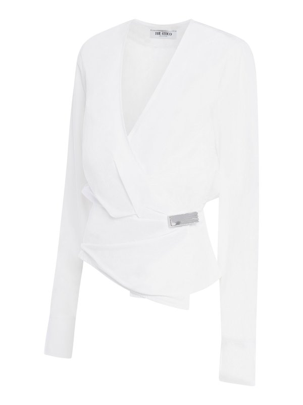 The Best Shops The Attico: Blusen - Bluse - Weiß