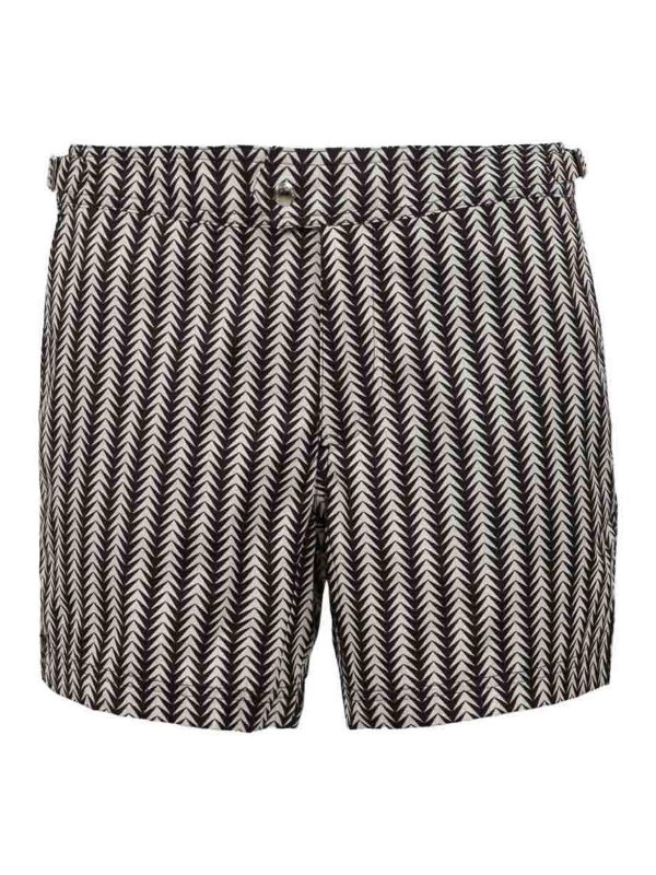TOM FORD: Badeanzüge und Badehosen - Badehose - Weiß