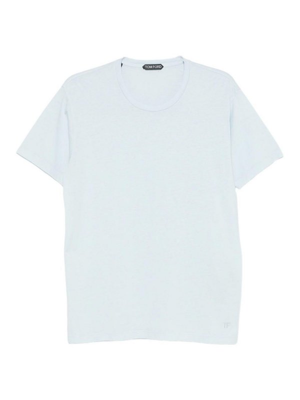 TOM FORD: T-shirts - T-Shirt - Hellblau