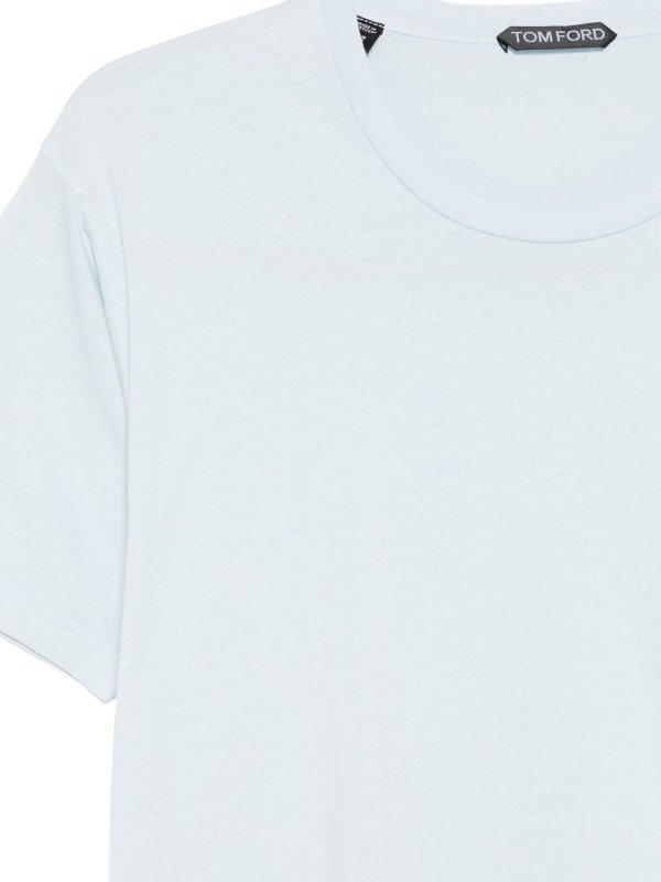The Best Shops TOM FORD: T-shirts - T-Shirt - Hellblau