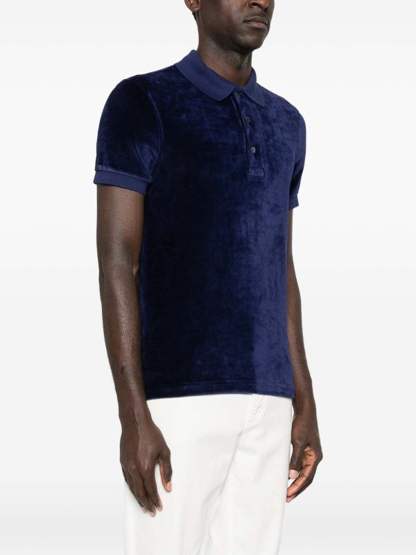 Poloshirt - Dunkelblau shop online: TOM FORD