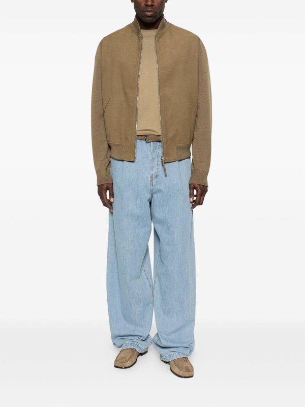 TOM FORD: Strickpullover mit Rundhalsausschnitt online - Rundhalspullover - Beige