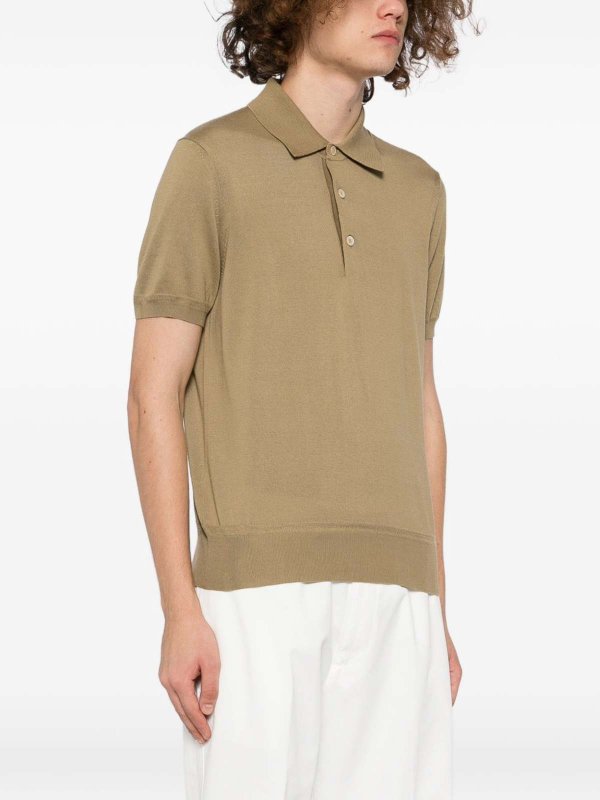 ポロシャツ - ダークグリーン shop online: TOM FORD