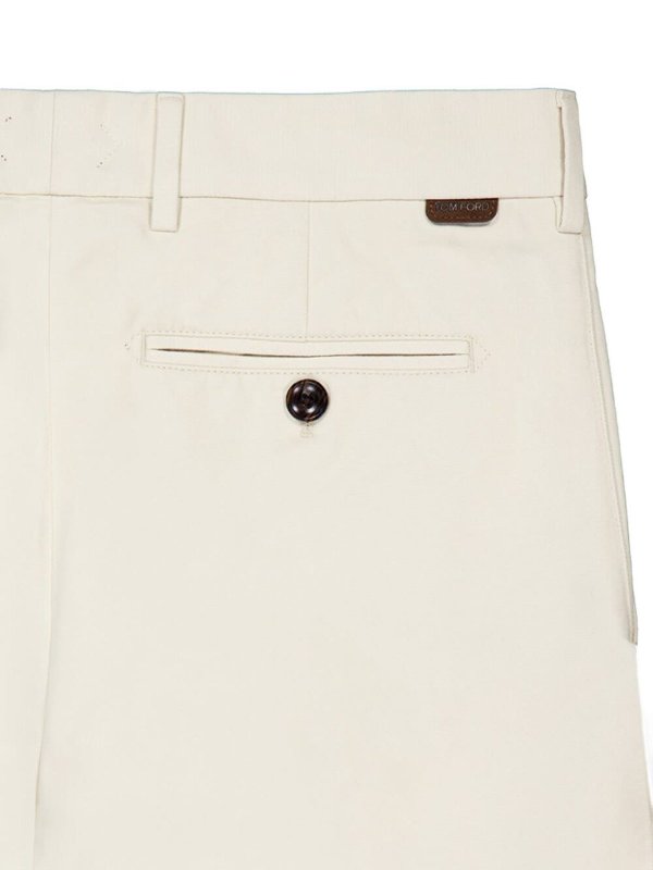 カジュアルパンツ - 白 shop online: TOM FORD