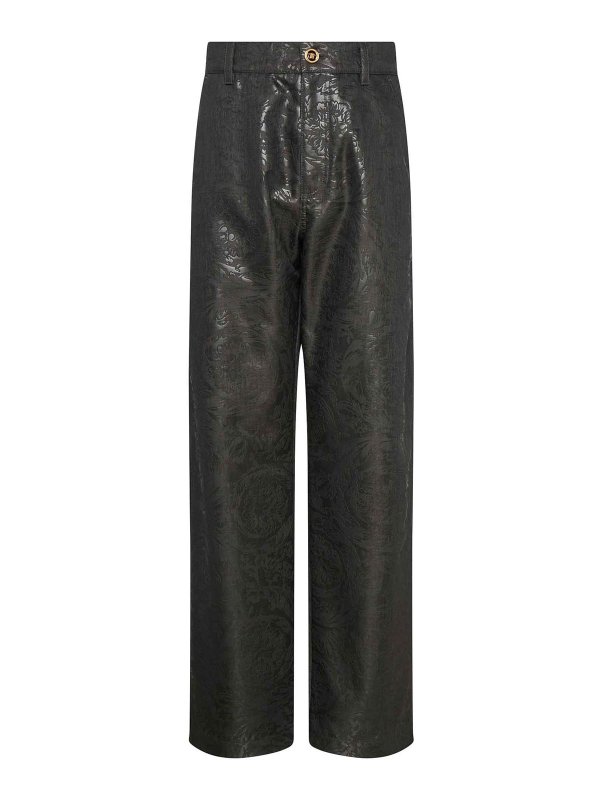 VERSACE: pantaloni casual - Pantaloni Carpenter