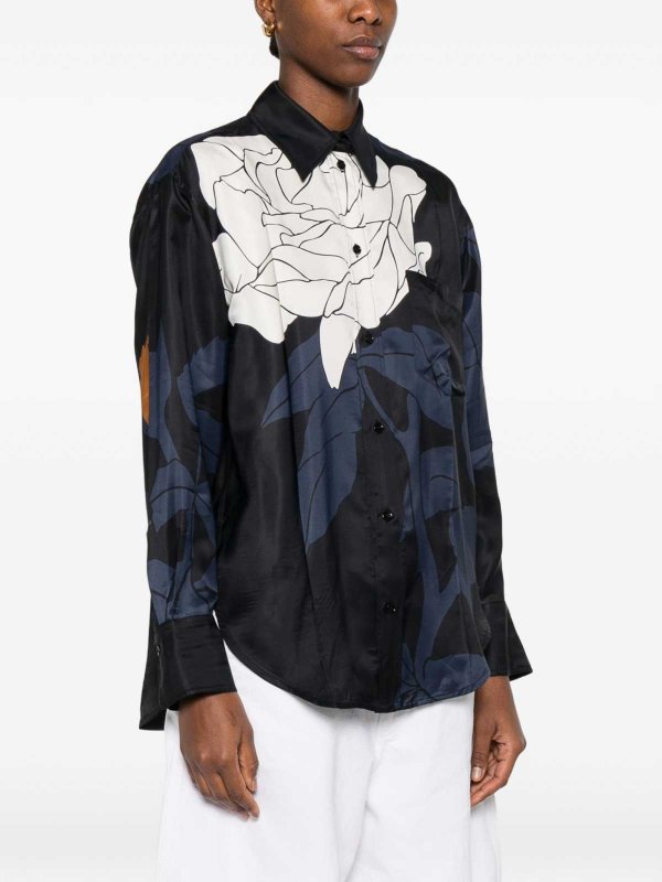 The Best Shops VICTORIA BECKHAM: Hemden - Hemd - Blau