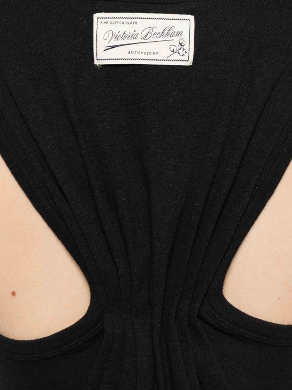 VICTORIA BECKHAM buy online トップ/タンクトップ - 黒