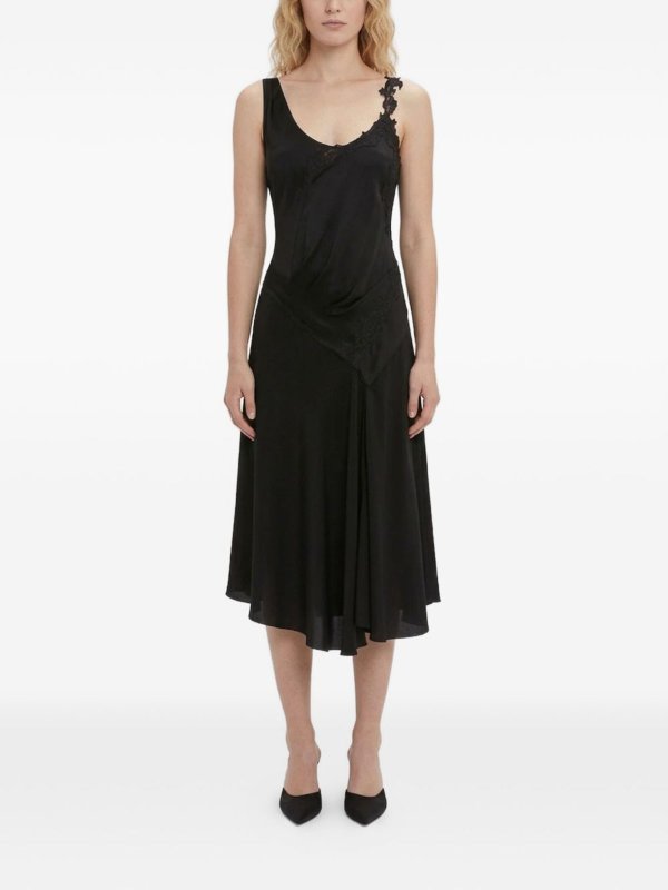VICTORIA BECKHAM: ニーレングスドレス online - 膝丈ドレス - 黒