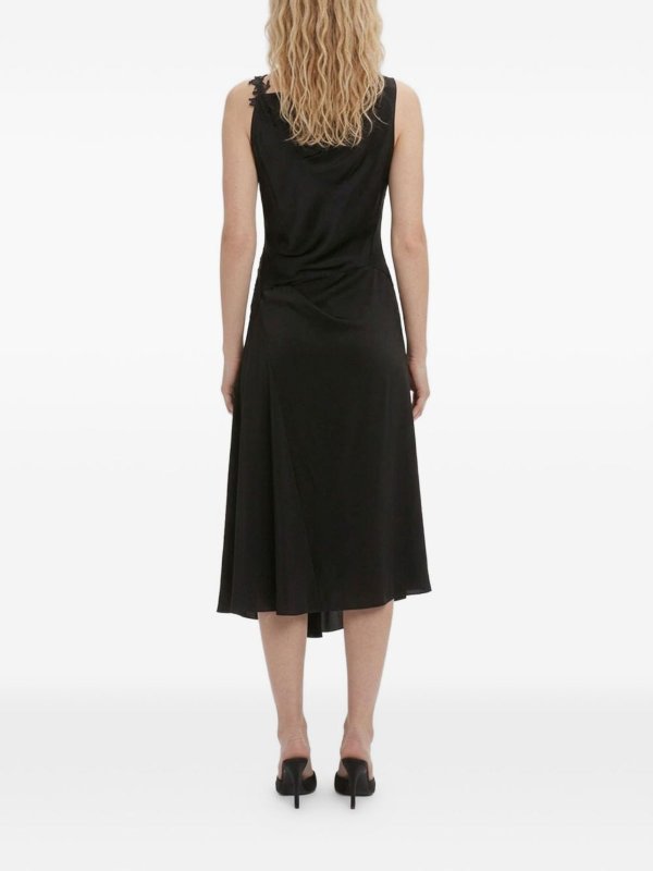 The Best Shops VICTORIA BECKHAM: ニーレングスドレス - 膝丈ドレス - 黒