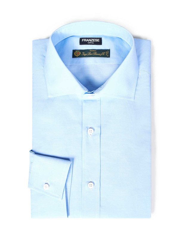 The Best Shops FRANZESE COLLECTION: シャツ - シャツ - ライトブルー