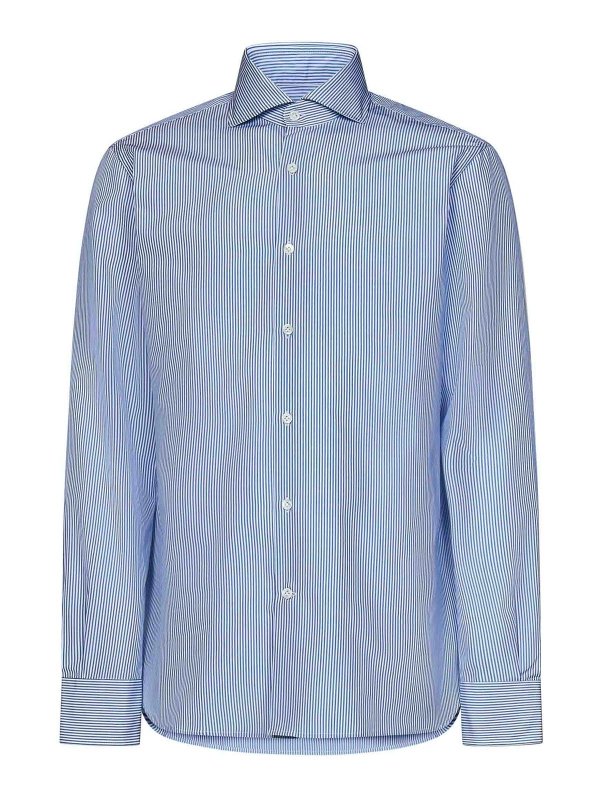 FRANZESE COLLECTION: Hemden - Hemd - Blau