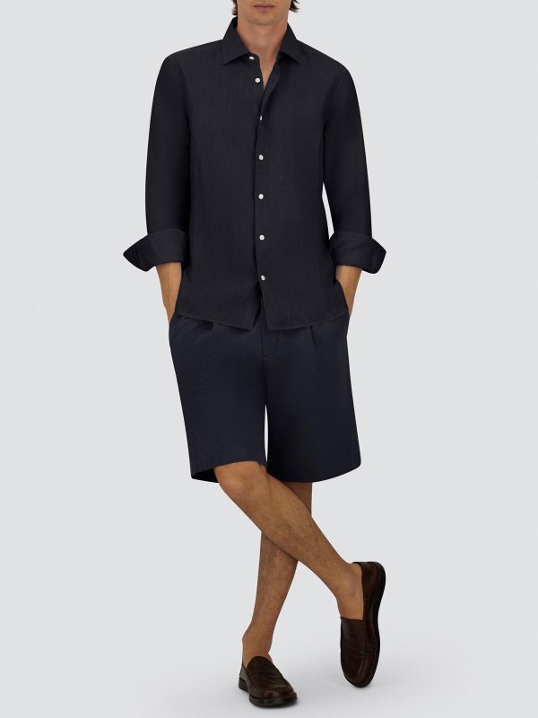 HERNO: camicie online - Camicia A Maniche Lunghe