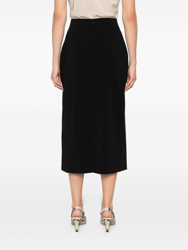 The Best Shops ALBERTA FERRETTI: Knielange und Midi Röcke - Midirock - Schwarz