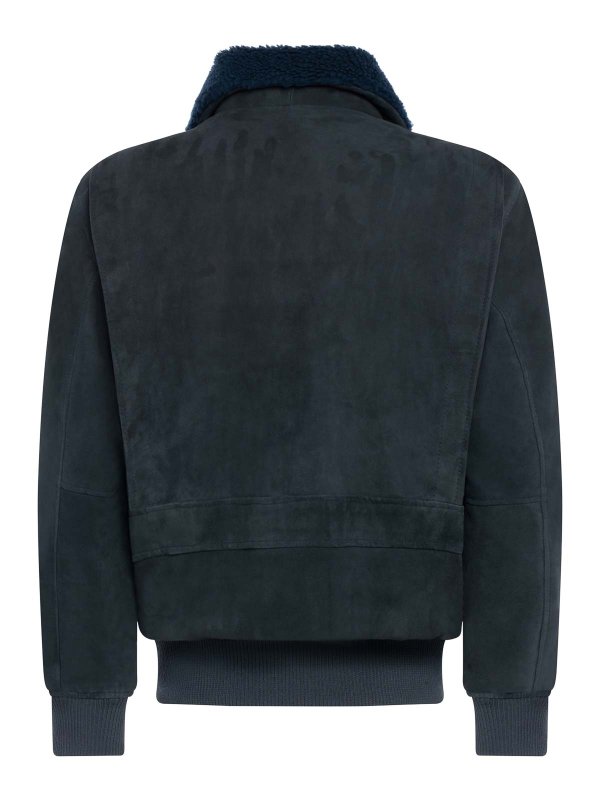 FRANZESE COLLECTION: ボンバージャケット online - ボンバージャケット - ブルー